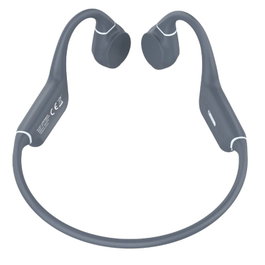 Leotec Auriculares Inalámbricos Deportivos de Conducción Ósea Osea Kuri con Micrófono Bluetooth Grises
